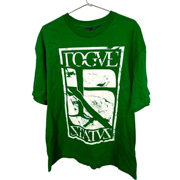 High End Rogue Status Green Streetwear Skate T-Shirt Men’s XL MINTY - Picture 1 of 4